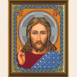 Схема для вышивания бисером НОВА СЛОБОДА "Христос Спаситель" 